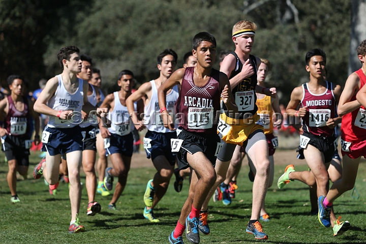 2015SIxcHSD1-031.JPG - 2015 Stanford Cross Country Invitational, September 26, Stanford Golf Course, Stanford, California.